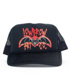 Black Market Art Company Bat & Foam Snap Back Trucker Hat Print