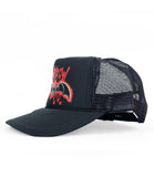 Black Market Art Company Bat & Foam Snap Back Trucker Hat Print