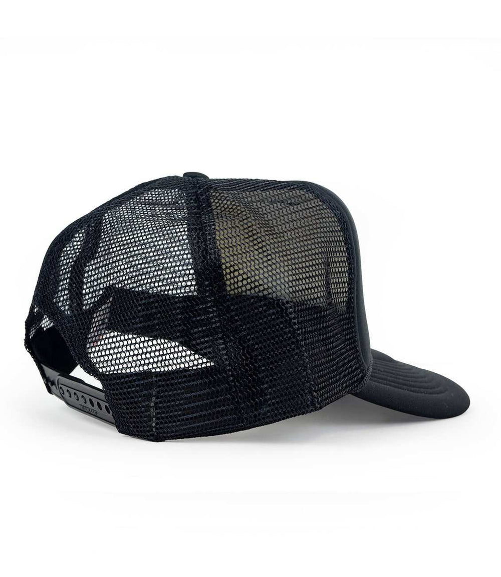 Black Market Art Company Bat & Foam Snap Back Trucker Hat Print - Black Market Art Company - Flyclothing LLC