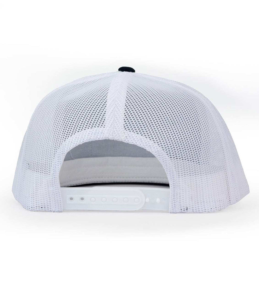 Black Market Art Company Lowbrow Bat & Classic Two Tone Trucker Hat Print - Black Market Art Company - Flyclothing LLC