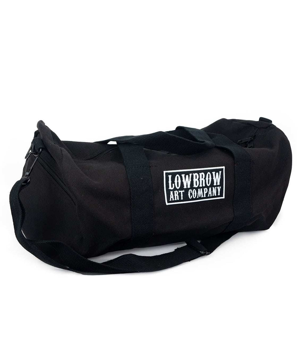 Black Market Art Company Lowbrow Western Small Canvas Duffle Bag Print