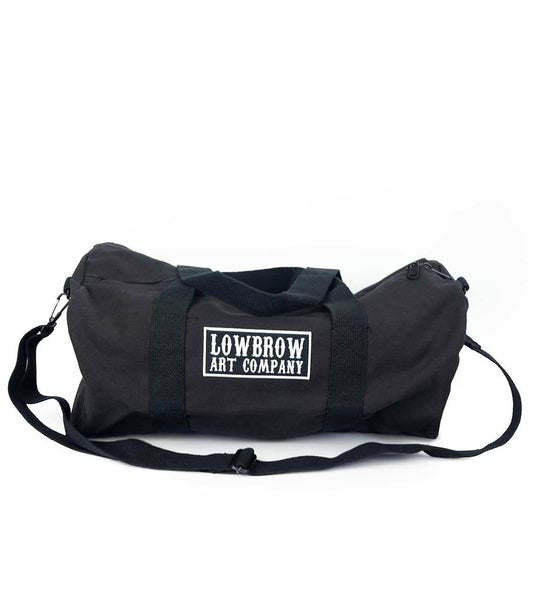 Black Market Art Company Lowbrow Western Small Canvas Duffle Bag Print - Black Market Art Company - Flyclothing LLC