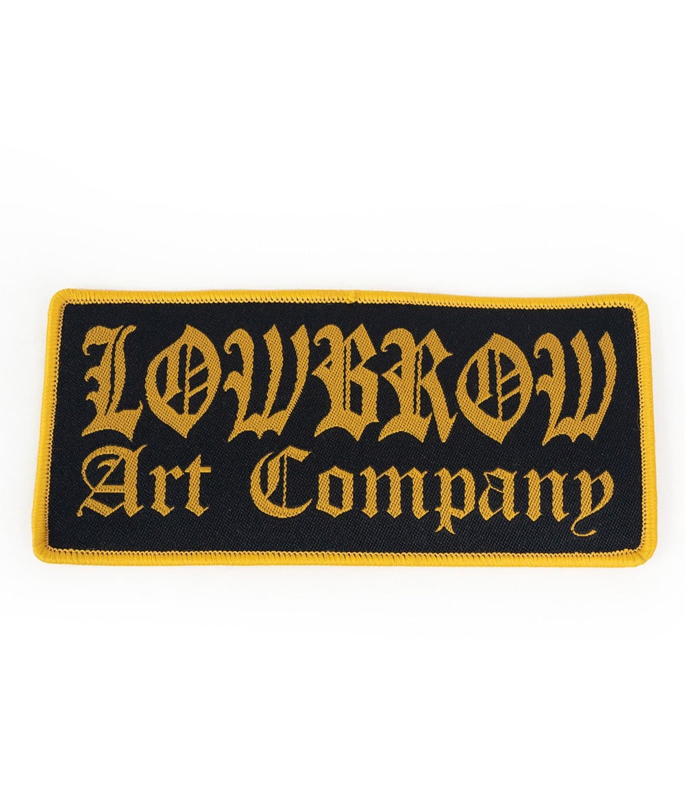 Black Market Art Company Lowbrow Gold Patch Print