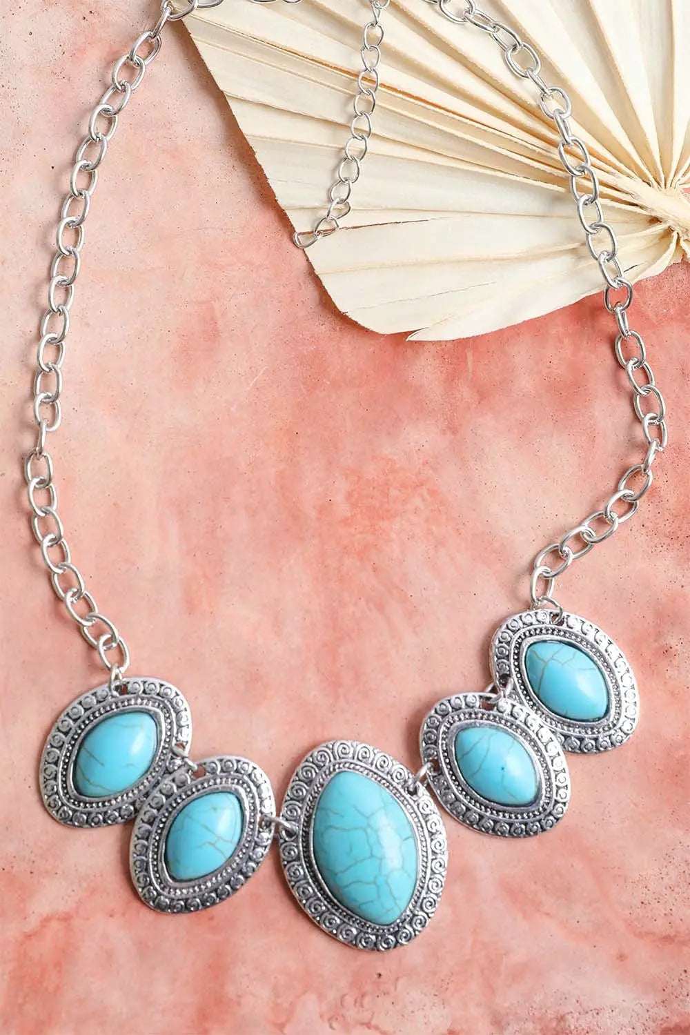 Leaflet Turquoise Necklace✨ - Boho Clothing and Accessories - Flyclothing LLC
