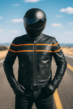 Fury - Mens Premium Leather Jacket - Unik Just for Bikers - Flyclothing LLC