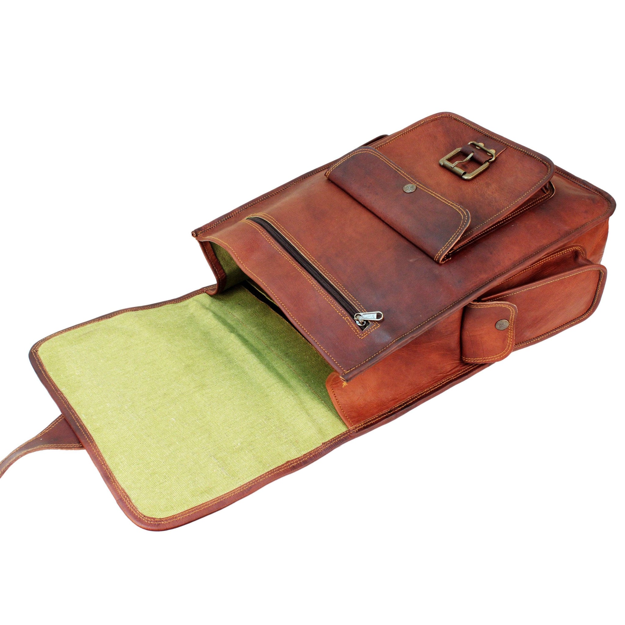 The Hughes Rustic Backpack - Classy Leather Bags - Flyclothing LLC
