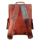 The Hughes Rustic Backpack - Classy Leather Bags - Flyclothing LLC