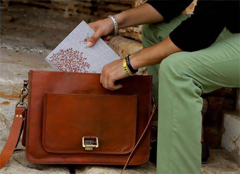 The Vintage Denver - Classy Leather Bags - Flyclothing LLC