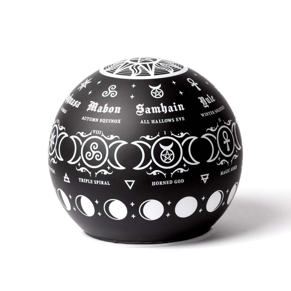 Pagan Calendar Globe Lamp - Alchemy of England - Flyclothing LLC