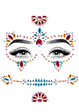 Day of the Dead Skeleton Face Jewels