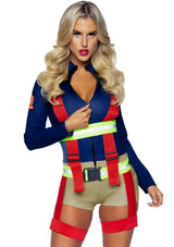 Hot Zone Honey Firefighter Costume