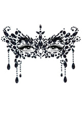 Masquerade Mask Rhinestone Stick-On Jewels
