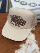 Leopard Buffalo Trucker Hat - Wild Junkie - Flyclothing LLC