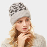 Leopard Pattern Beanie Hat - Madeline Love - Flyclothing LLC