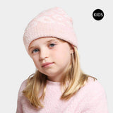 Leopard Patterned Kids Beanie Hat - Madeline Love - Flyclothing LLC