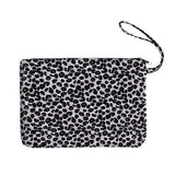 Leopard Print Large Pouch Clutch Bag - Madeline Love - Flyclothing LLC