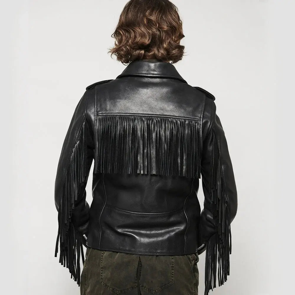 Lesley - Women's Motorcycle Leather Jacket - BHBR - First Manufacturing Company - Flyclothing LLC