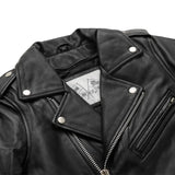 Lesley - Women's Motorcycle Leather Jacket - BHBR - First Manufacturing Company - Flyclothing LLC