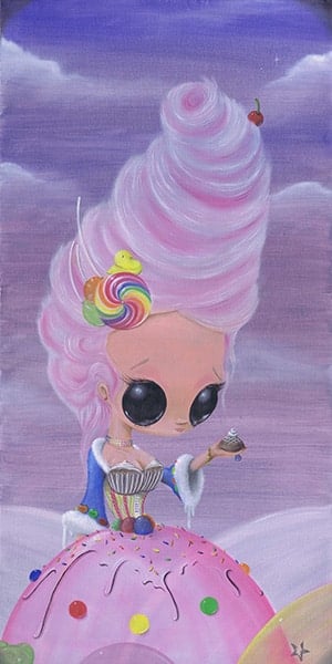 Black Market Art Company Let Them Eat Candy Print