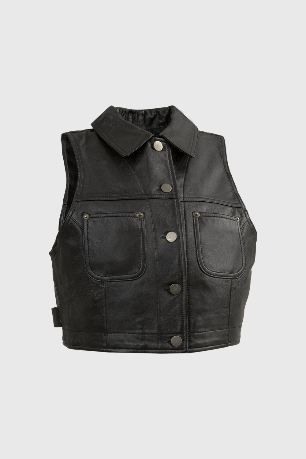 Lexi Fashion Leather Vest - Whet Blu NYC - Flyclothing LLC