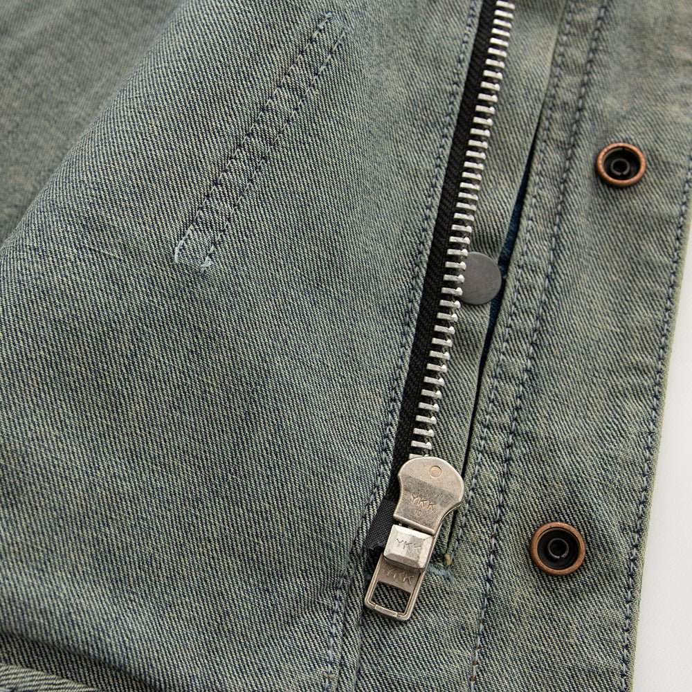 Lexy Women's Motorcycle Denim Vest - First Manufacturing Company - Flyclothing LLC
