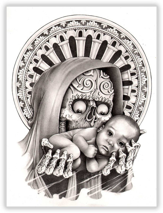 Black Market Art Company Life & Death Print - Black Market Art Company - Flyclothing LLC