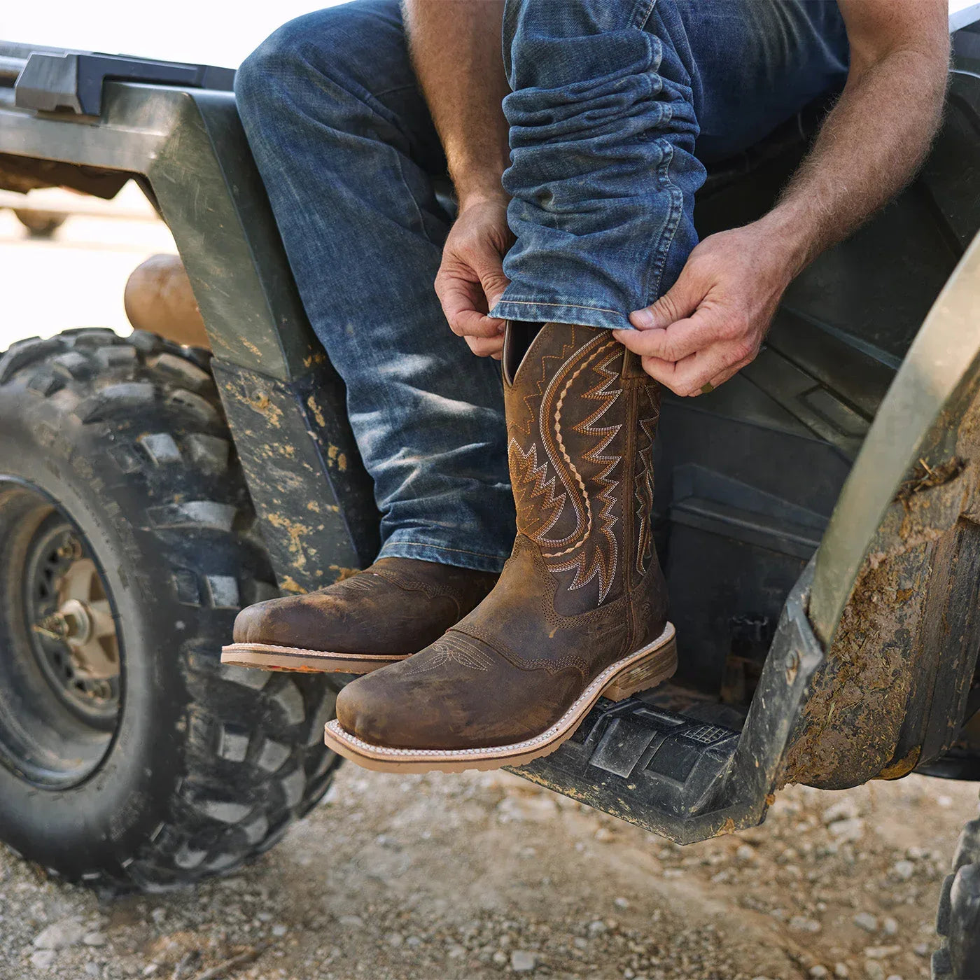 Durango® Maverick Pro Steel Toe Waterproof Western Work Boot - Durango - Flyclothing LLC