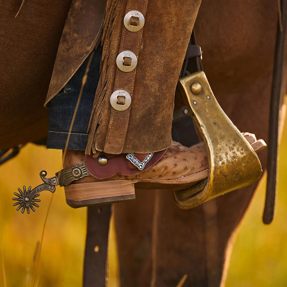 Durango® Men's PRCA Collection Full Quill Ostrich Western Boot - Durango - Flyclothing LLC