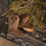 Durango Workhorse Work Boot Bark Brown/Glazed Cognac