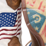 Lady Rebel by Durango® Women's Distressed Flag Embroidery Western Boot - Durango - Flyclothing LLC