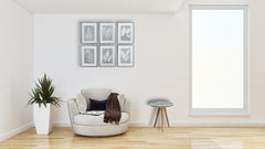 Artisan Bone Inlay Tripod Stool - Artisan Furniture