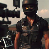 0815.00 - Men’s Premium Leather Overalls – Rugged Style