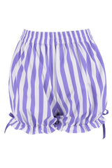 Daisy Corsets Light Purple/White Striped Bloomers - Daisy Corsets
