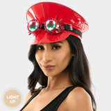 Light Up Solid Fisherman Goggle Hat - Madeline Love - Flyclothing LLC