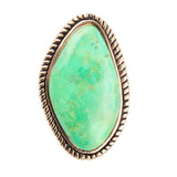 Lime Turquoise Boulder Statement Ring - Barse Jewelry - Flyclothing LLC