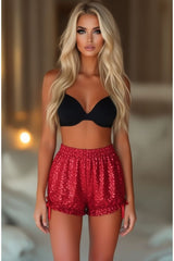 Daisy Corsets LIMITED EDITION Red Sequin Bloomers - Daisy Corsets