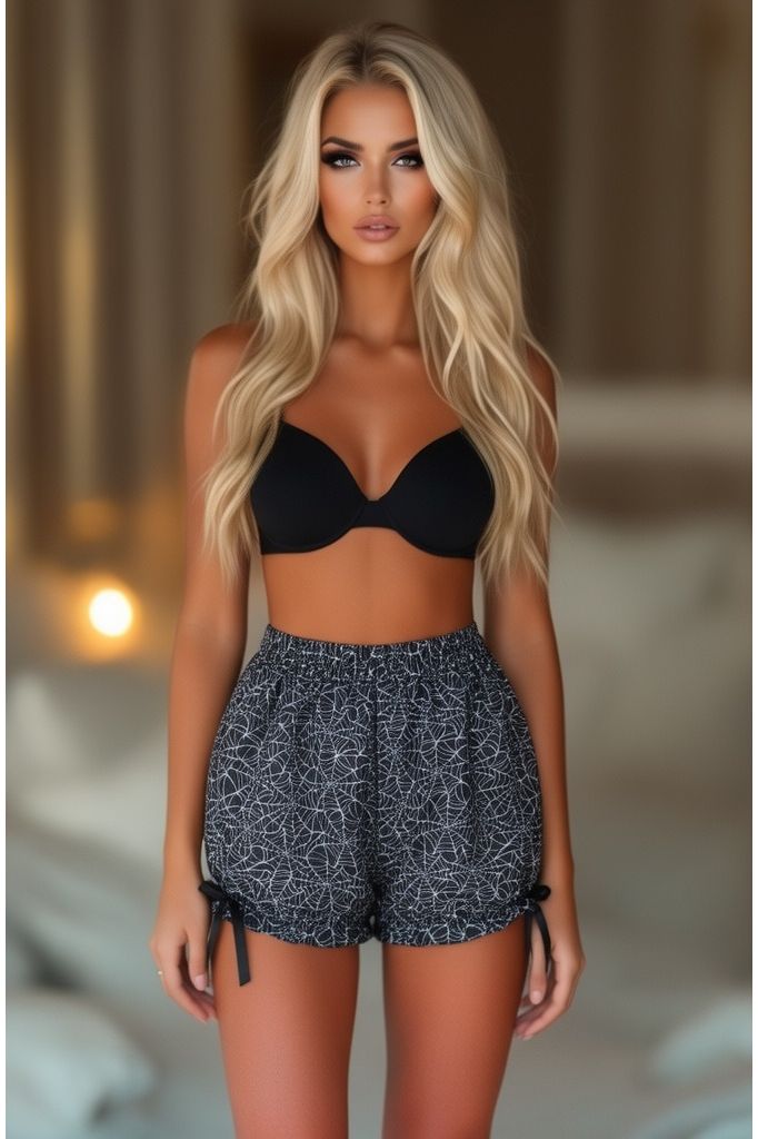 Daisy Corsets LIMITED EDITION Spiderweb Print Bloomers - Daisy Corsets