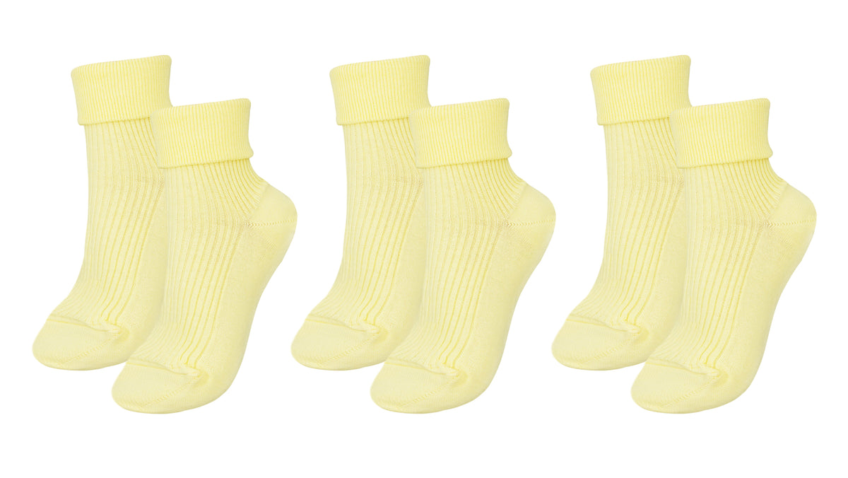 tittimitti® Women’s 100% Organic Combed Cotton Socks 3-Pack – Made in Italy - tittimitti - Flyclothing LLC