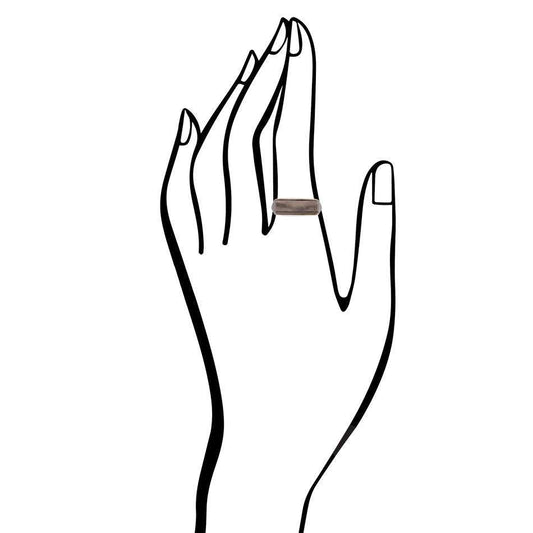 Linear Ring - Black Mother of Pearl - Barse Jewelry - Flyclothing LLC