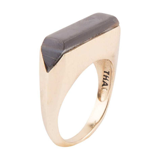 Linear Ring - Black Mother of Pearl - Barse Jewelry - Flyclothing LLC
