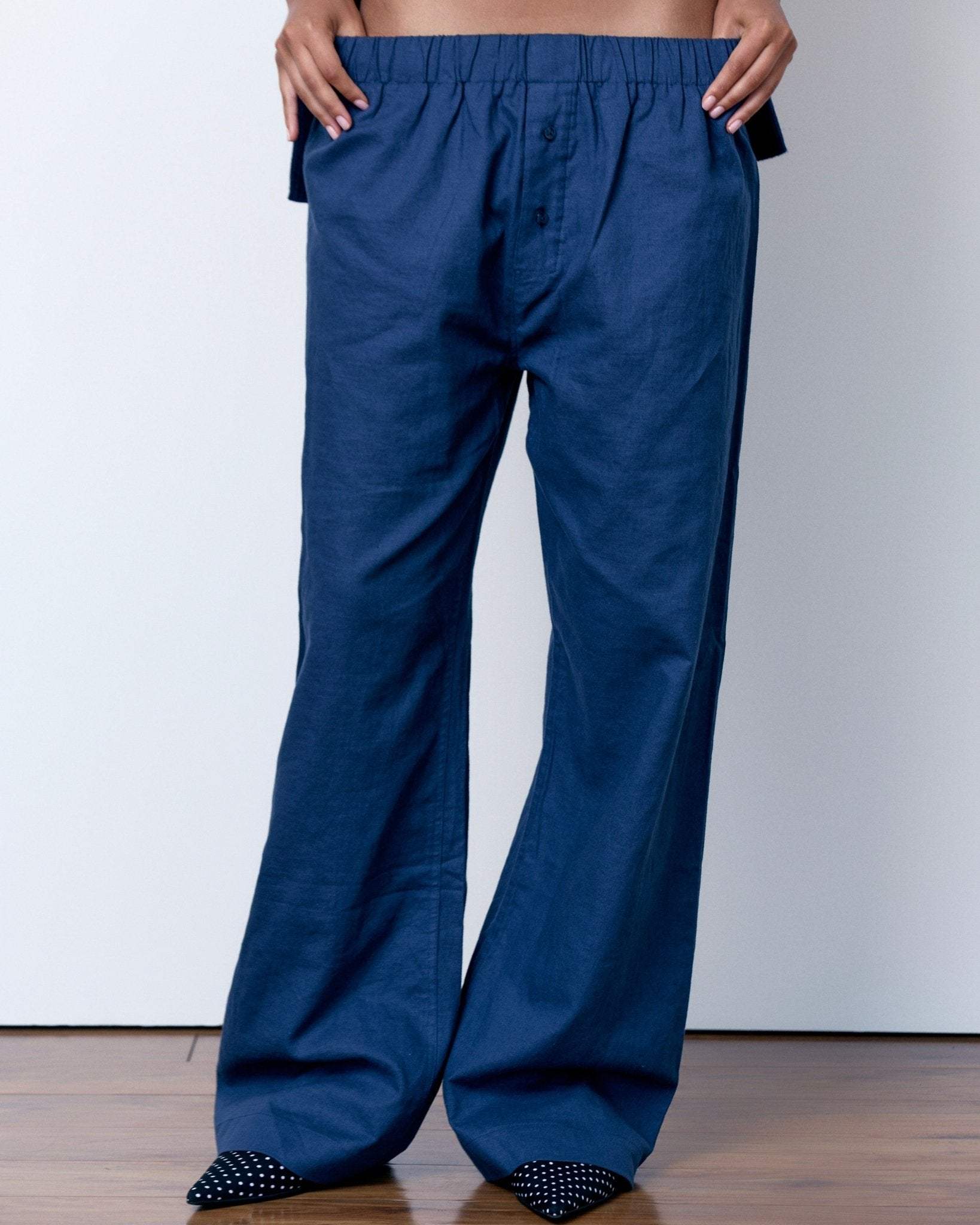 Linen Relaxed Pants - Artless Forever - Flyclothing LLC