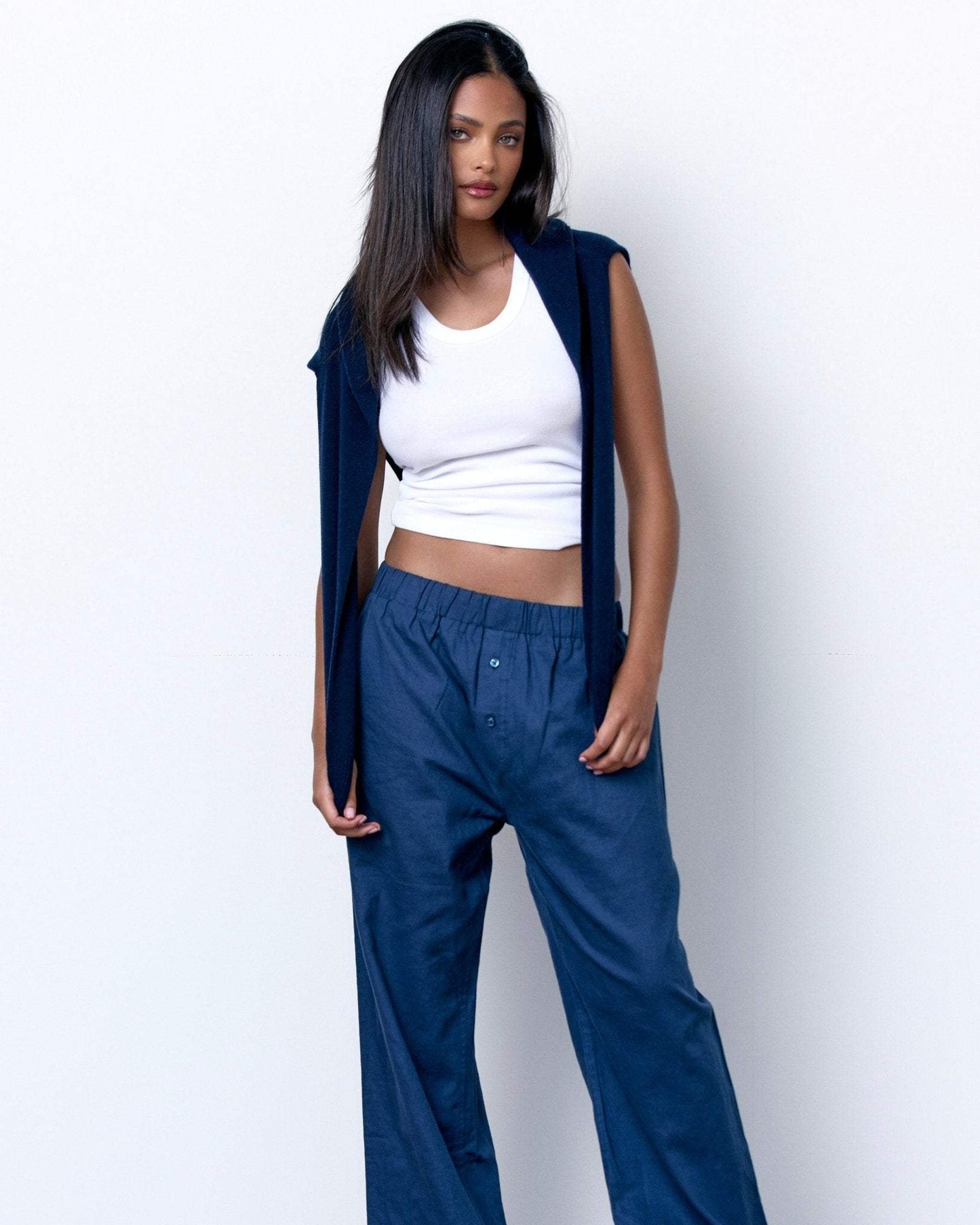 Linen Relaxed Pants - Artless Forever - Flyclothing LLC