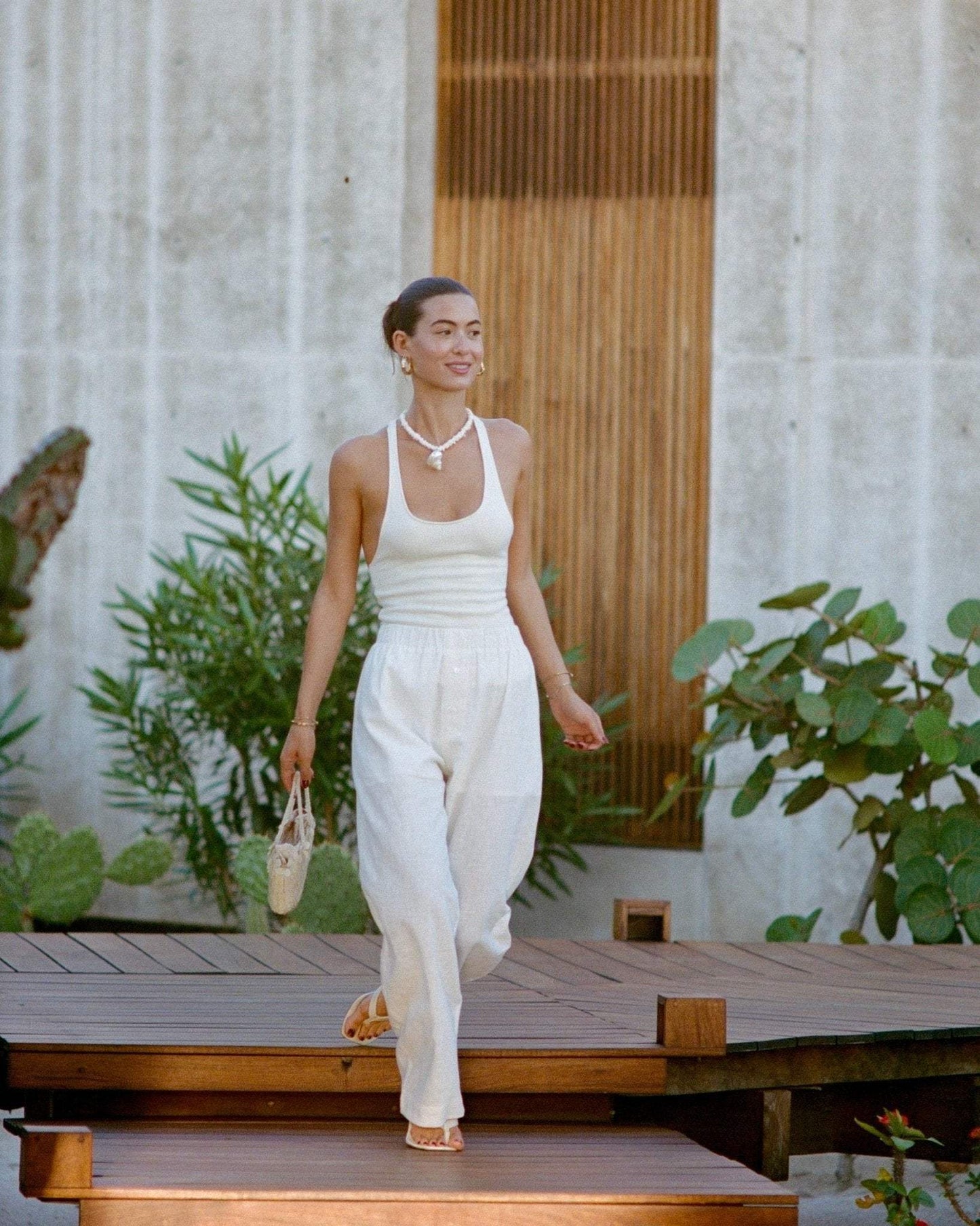 Linen Relaxed Pants - Artless Forever - Flyclothing LLC