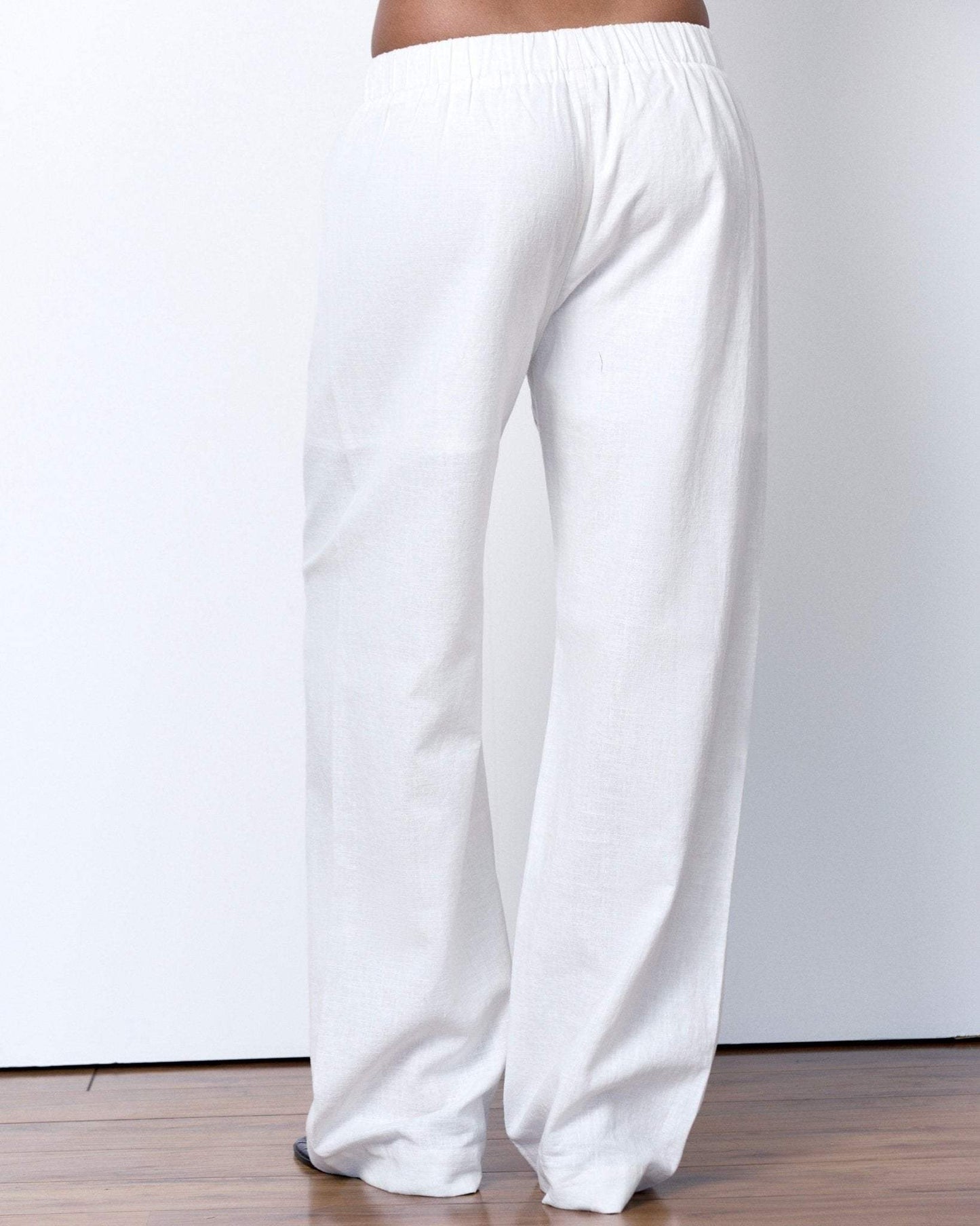 Linen Relaxed Pants - Artless Forever - Flyclothing LLC
