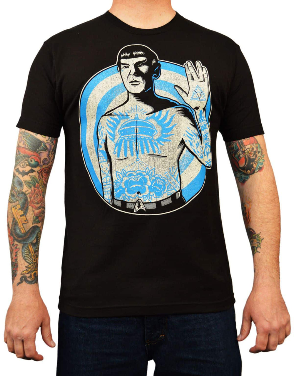 Black Market Art Company Live Long Men's T-Shirt
