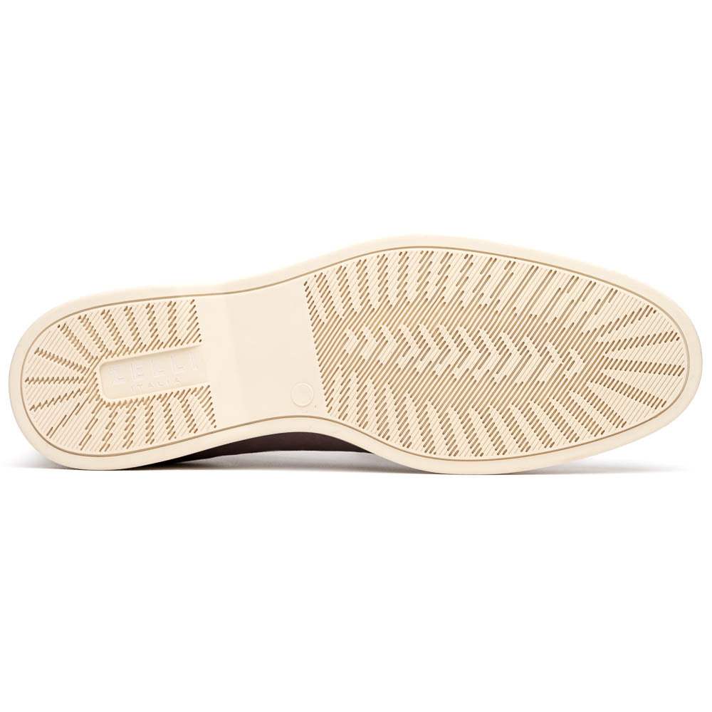 16-621-MOC LIVORNO Sueded Italian Goatskin Loafer Mocha - Zelli Italia - Flyclothing LLC