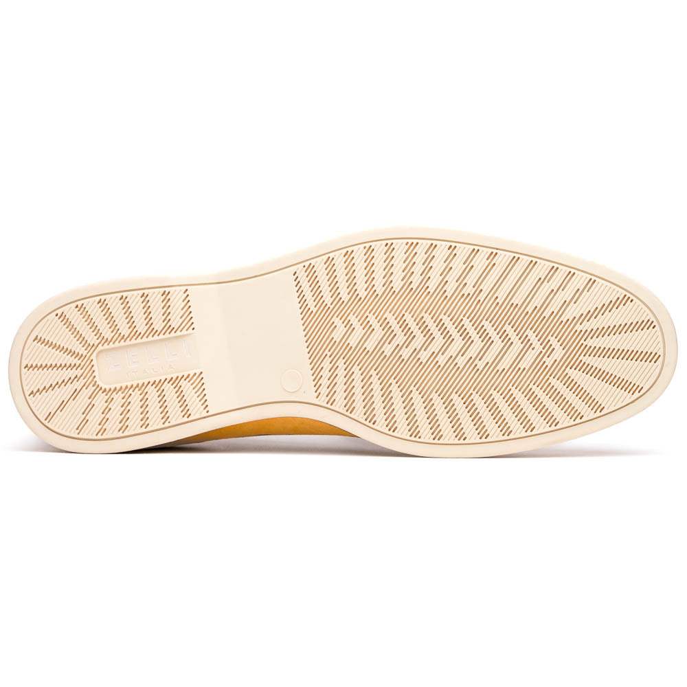 16-621-CGN LIVORNO Sueded Italian Goatskin Loafer Cognac - Zelli Italia - Flyclothing LLC