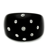 LO2388 - Resin Ring with Synthetic Synthetic Stone in Multi Color - Alamode - Flyclothing LLC