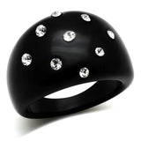 LO2388 - Resin Ring with Synthetic Synthetic Stone in Multi Color - Alamode - Flyclothing LLC