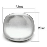 LO2435 - Rhodium+Brushed Brass Ring with No Stone - Alamode - Flyclothing LLC